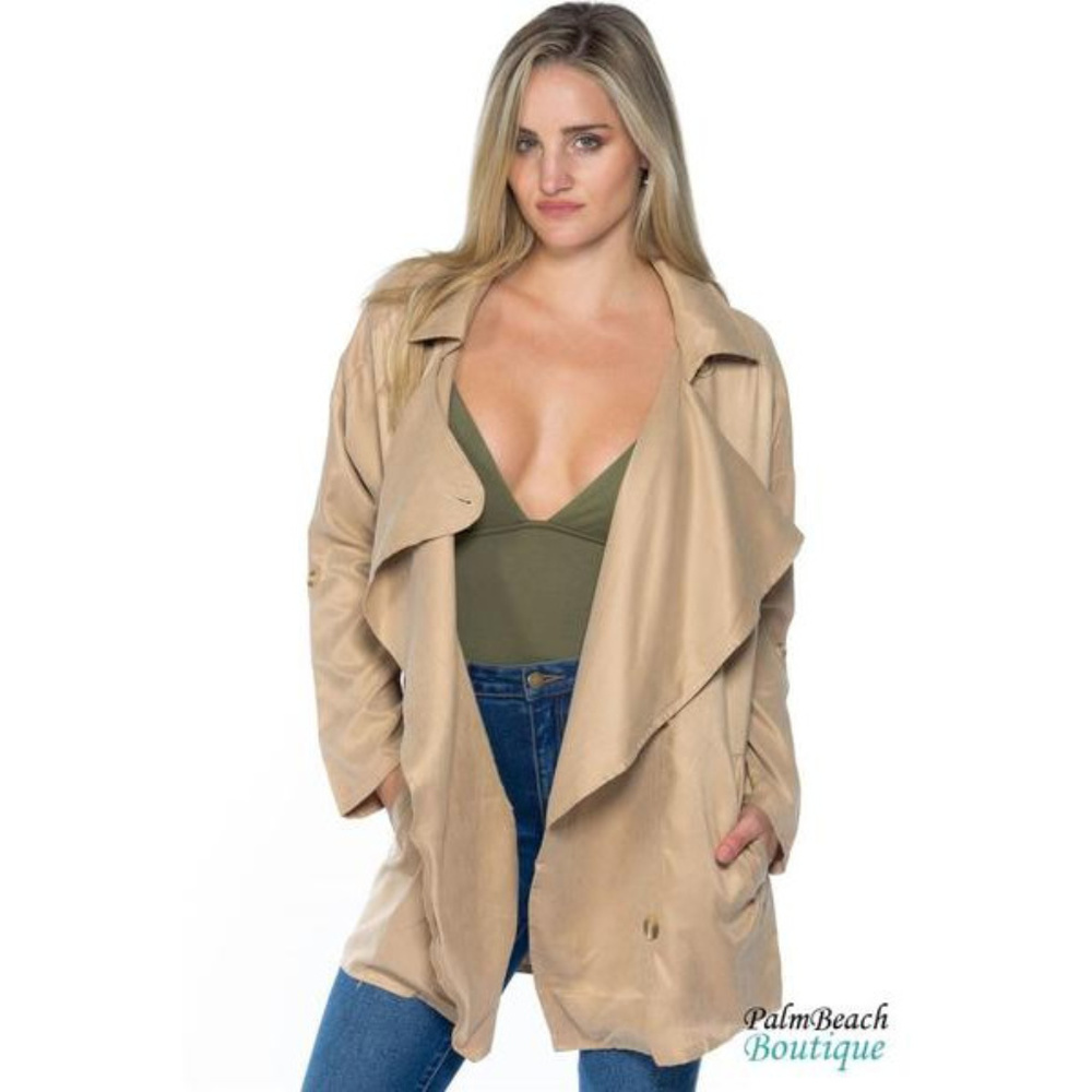 Oversized Double Breasted Button Down Blazer - Picture 4 of 4